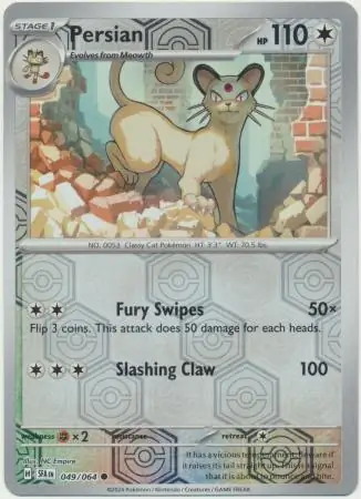 Persian (SFA 049) - REVERSE HOLO