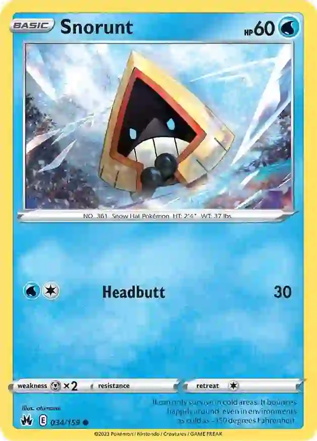 Snorunt (CRZ 034)