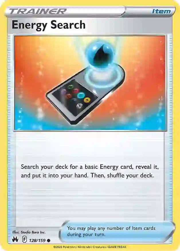 Energy Search (CRZ 128)