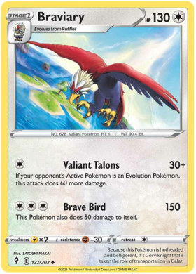 Braviary (EVS 137)