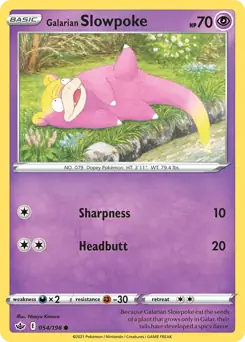 Galarian Slowpoke (CRE 054)