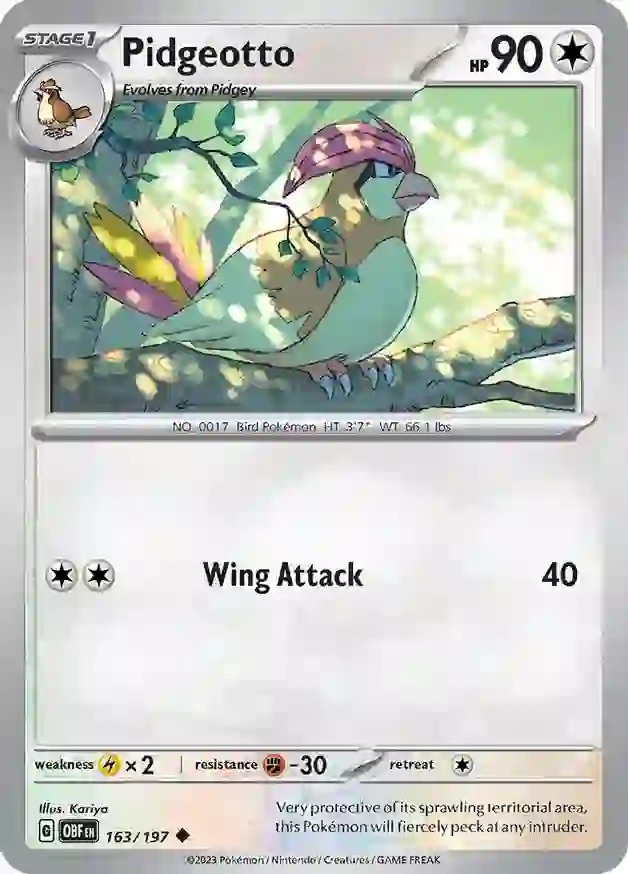 Pidgeotto (OBF 163)