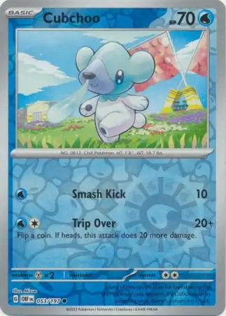 Cubchoo (OBF 053) - REVERSE HOLO