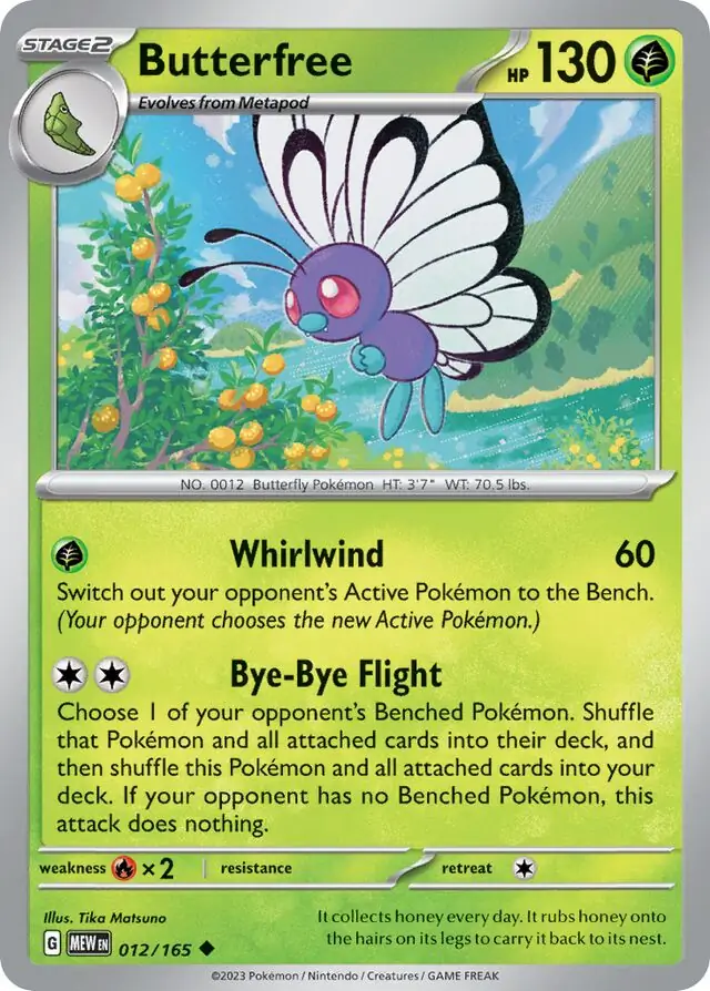 Butterfree (MEW 012)