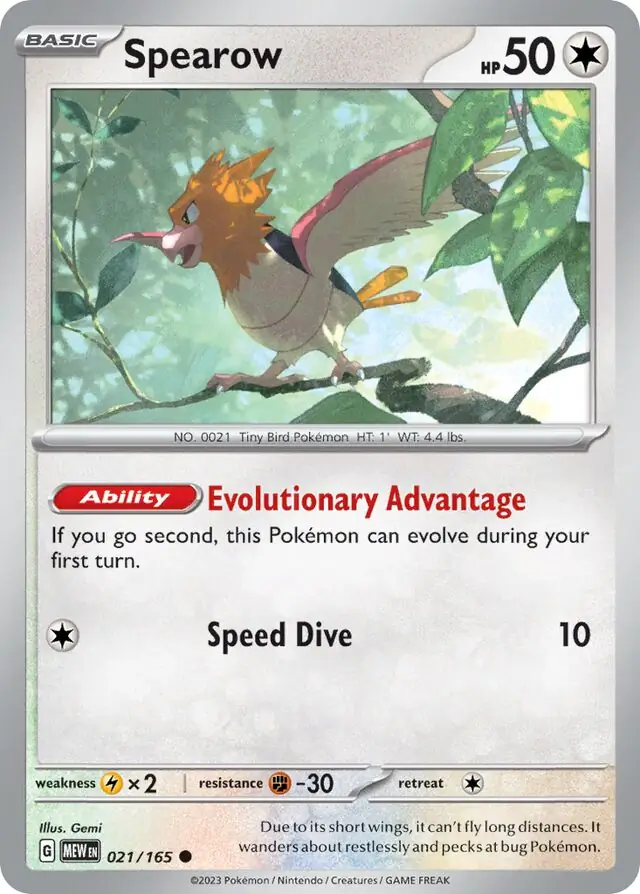 Spearow (MEW 021)