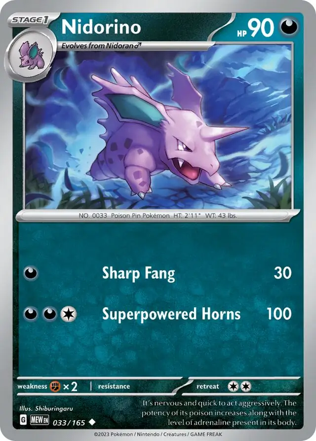 Nidorino (MEW 033)