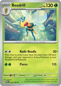 Beedrill (MEW 015) - HOLO