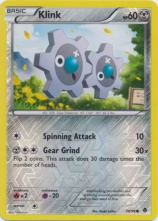 Klink (EPO 74) - REVERSE HOLO - EXCELLENT