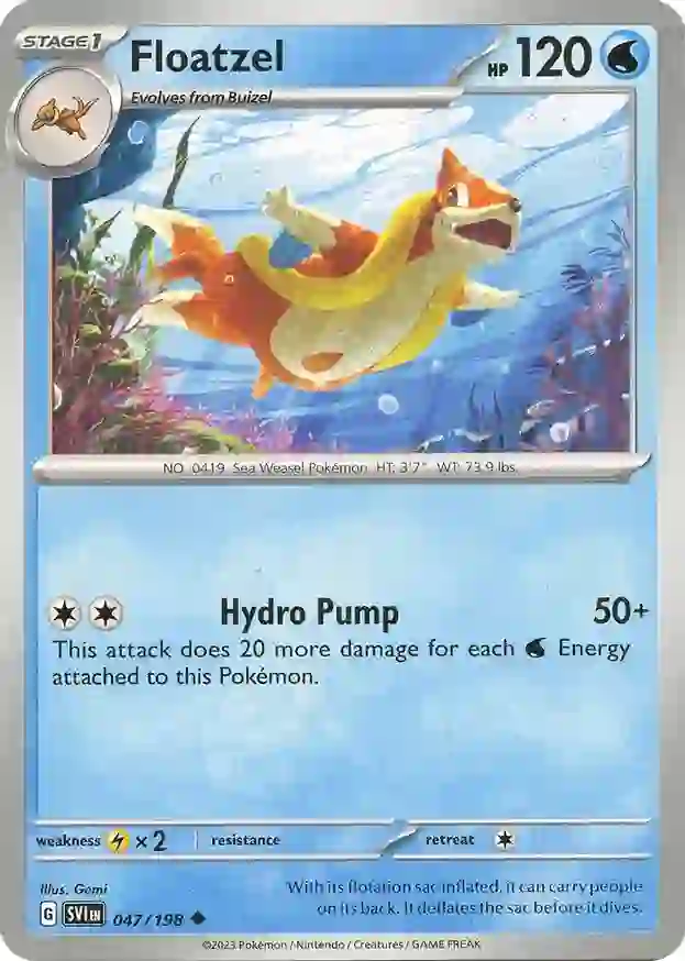 Floatzel (SVI 047)