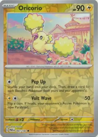 Oricorio (PAR 067) - REVERSE HOLO