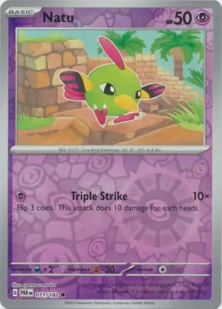 Natu (PAR 071) - REVERSE HOLO