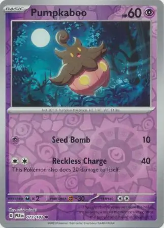 Pumpkaboo (PAR 077) - REVERSE HOLO