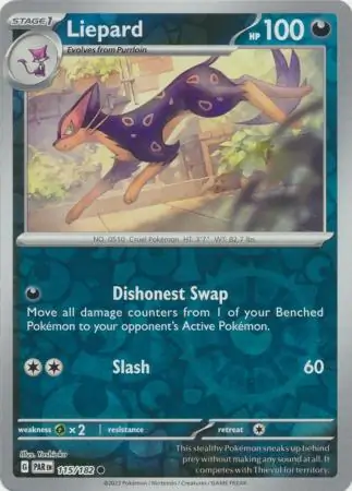Liepard (PAR 115) - REVERSE HOLO