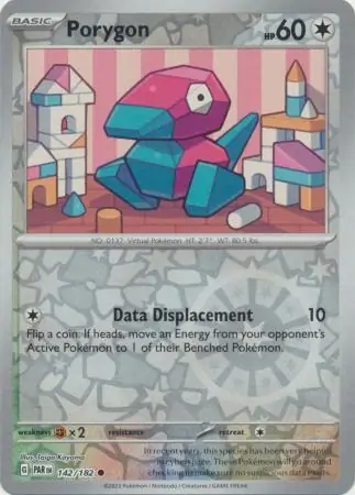 Porygon (PAR 142) - REVERSE HOLO