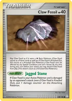 Claw Fossil (LA 138) - GOOD