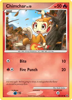 CHIMCHAR LV. 10 - 070/127 - GOOD