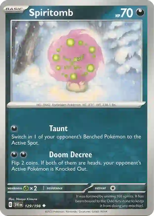 Spiritomb (SVI 129)