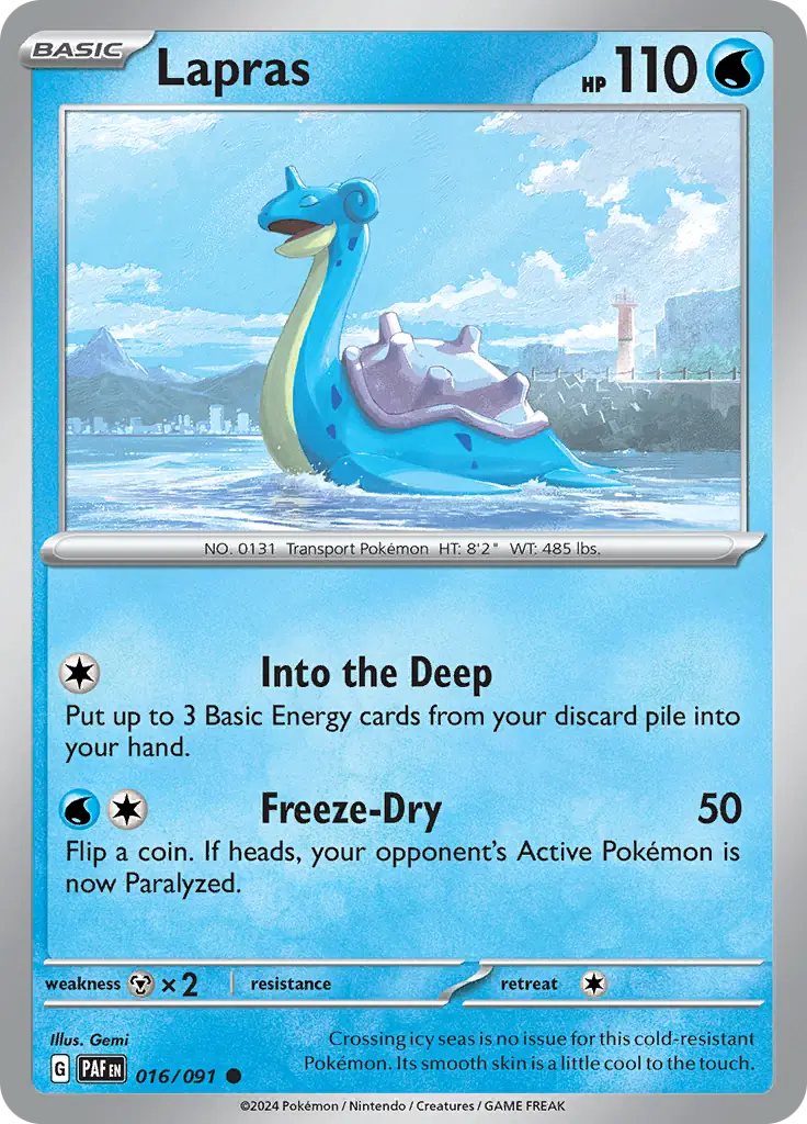 Lapras (PAF 016)
