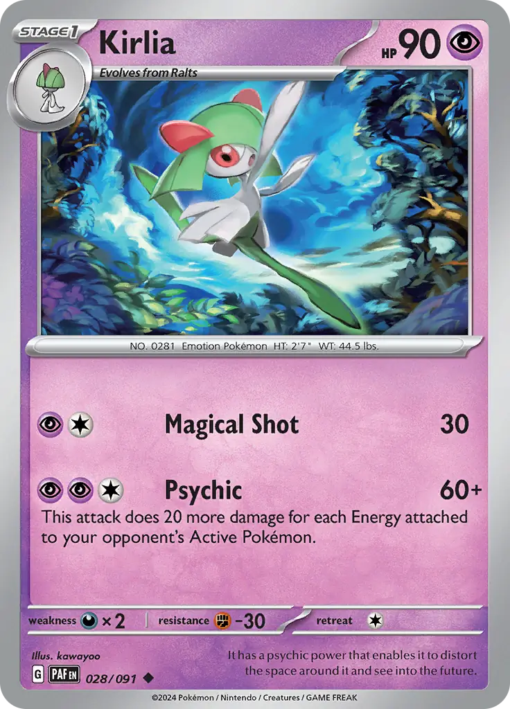 Kirlia (PAF 028)