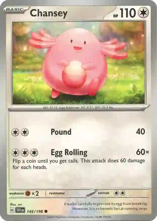 Chansey (SVI 144)