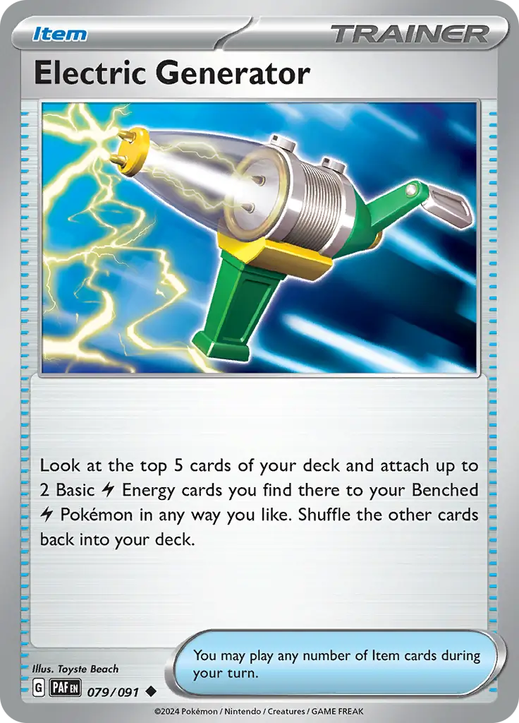 Electric Generator (PAF 079)