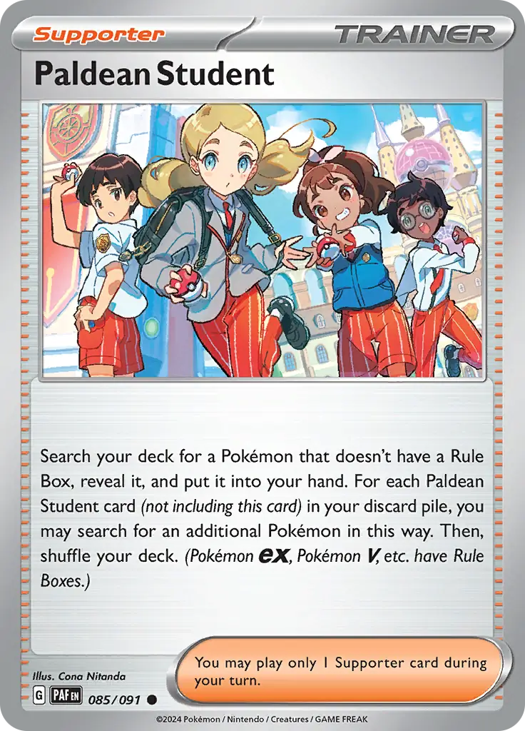 Paldean Student (PAF 085)