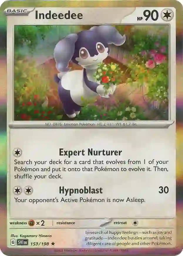 Indeedee (SVI 153) - HOLO