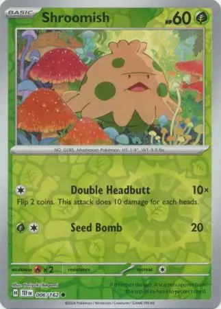 Shroomish (TEF 006) - REVERSE HOLO