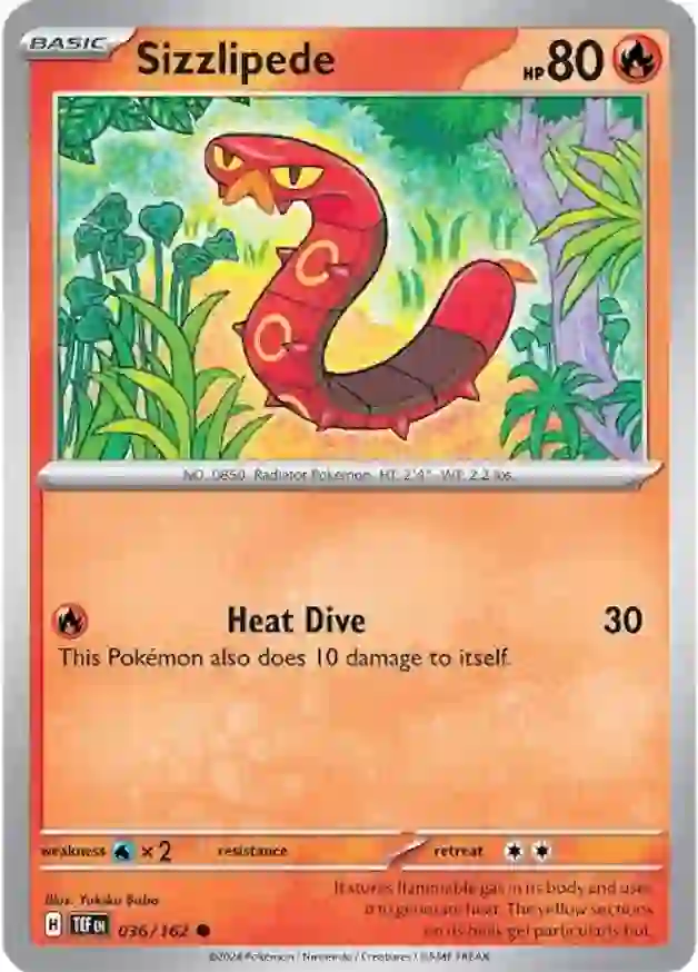 Sizzlipede (TEF 036)