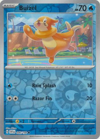 Buizel (SVI 046) - REVERSE HOLO
