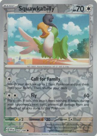Squawkabilly (SVI 162) - REVERSE HOLO