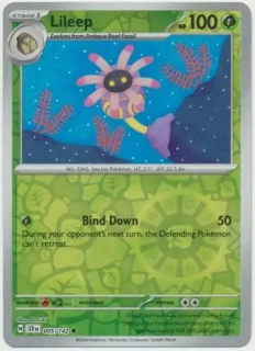 Lileep (SCR 005) - REVERSE HOLO