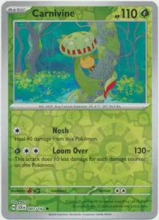 Carnivine (SCR 007) - REVERSE HOLO