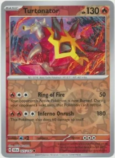 Turtonator (SCR 025) - REVERSE HOLO