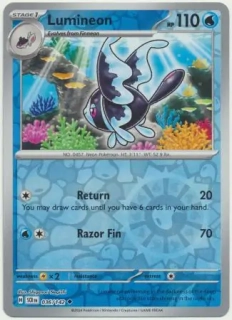 Lumineon (SCR 036) - REVERSE HOLO