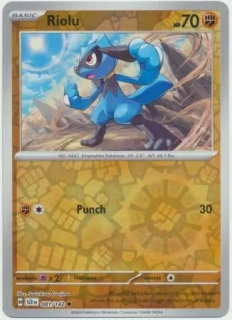 Riolu (SCR 081) - REVERSE HOLO