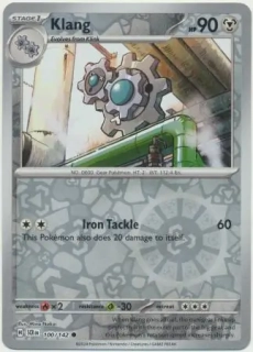Klang (SCR 100) - REVERSE HOLO