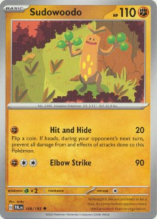 Sudowoodo (PAL 109)