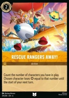 Rescue Rangers Away! - foil