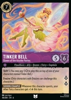 Tinker Bell - Queen of the Azurite Fairies - foil