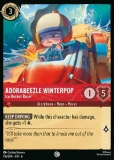 Adorabeezle Winterpop - Ice Rocket Racer - foil