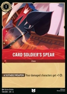Card Soldier's Spear