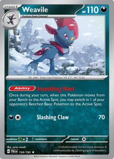 Weavile (PAL 134) - HOLO