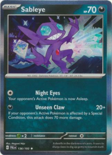 Sableye (PAL 136) - HOLO 