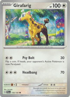 Girafarig (PAL 154)