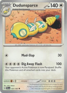 Dudunsparce (PAL 157)