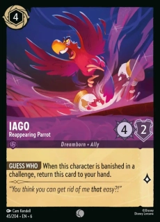 Iago - Reappearing Parrot - foil