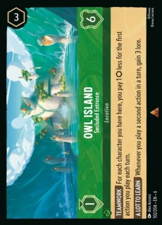Owl Island - Secluded Entrance - foil