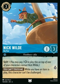 Nick Wilde - Sly Fox - foil