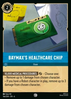Baymax's Healthcare Chip - foil